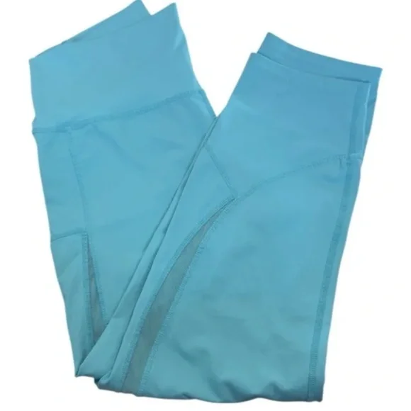 Zyia Active 7/8 Mesh Side Workout Leggings - Picture 1 of 5